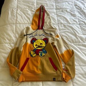 Civilized Colorful Bear Graphic Hoodie
